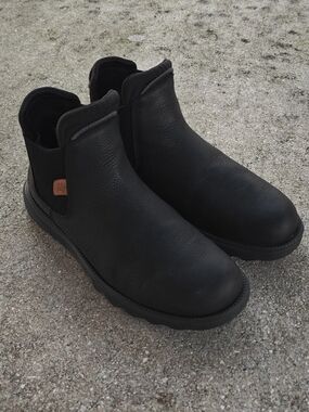 Hey Dude Black Men's Chelsea Slip-On Boots Size 11